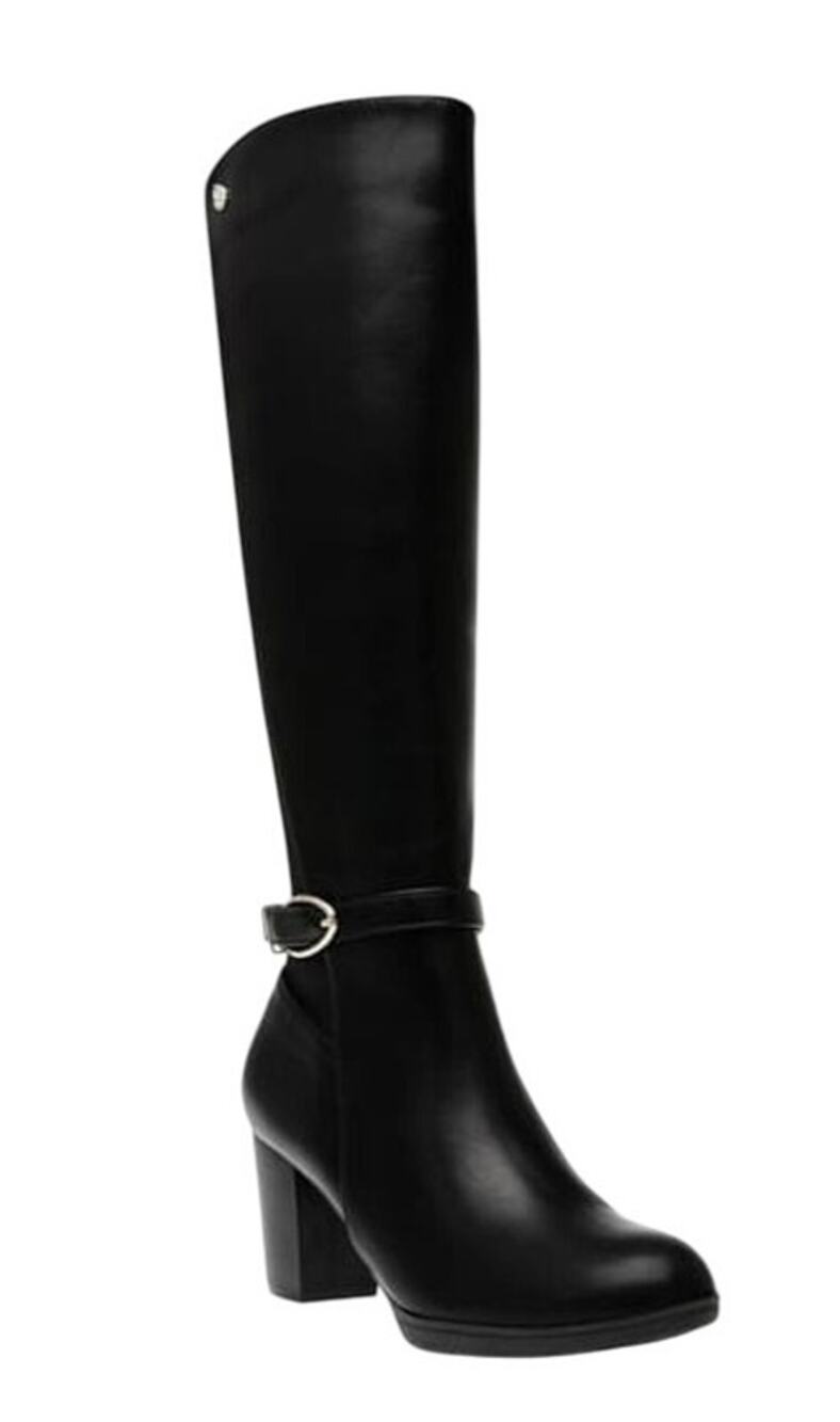 Anne Klein Womens Rivera Knee High Boots Size 8 M EU 38 Black NIB